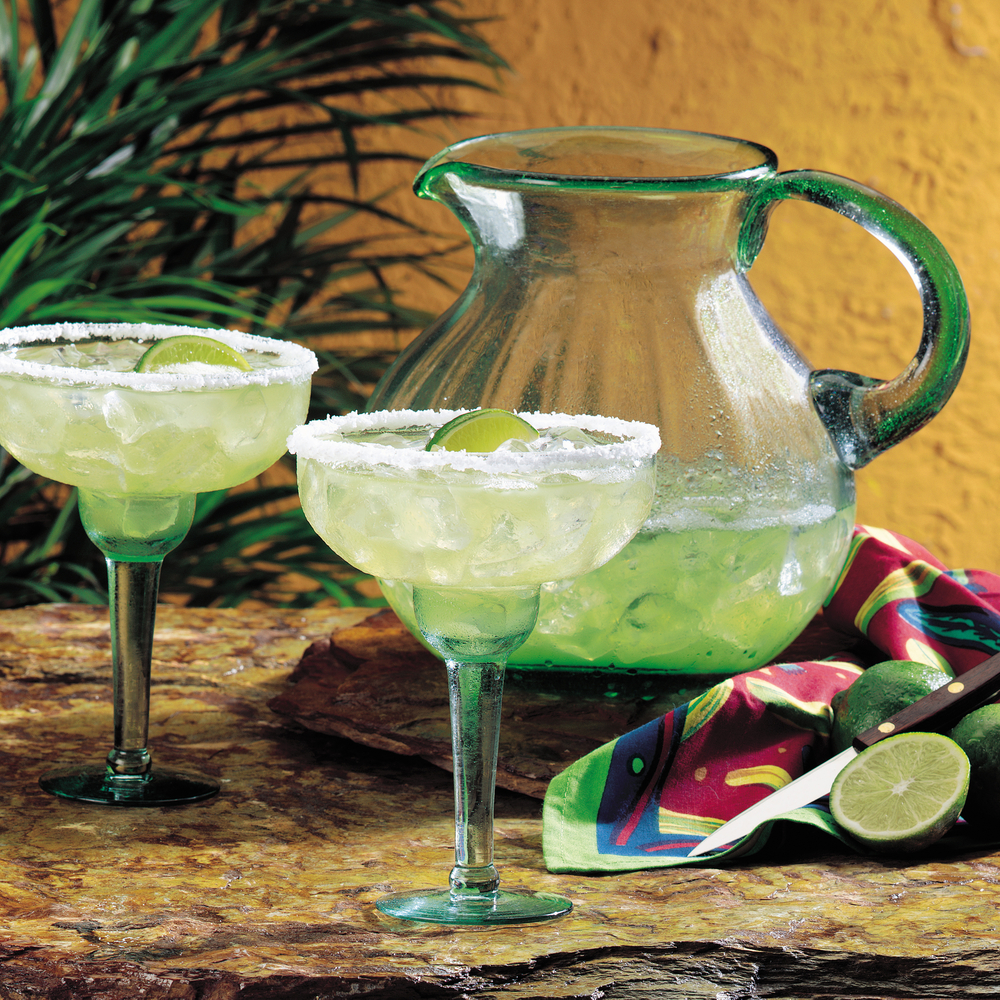 Celebrating Cinco de Mayo with margaritas