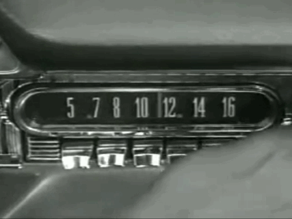 Adjusting a radio dial to tune into a distance ed course