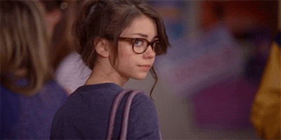 Haley from Modern Family turns her head