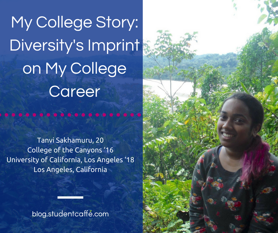 Tanvi Sakhamuru tells her college story.