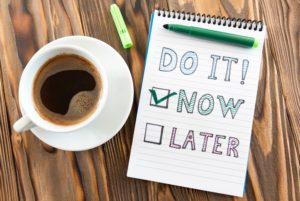 Improve your organization by making to-do lists!