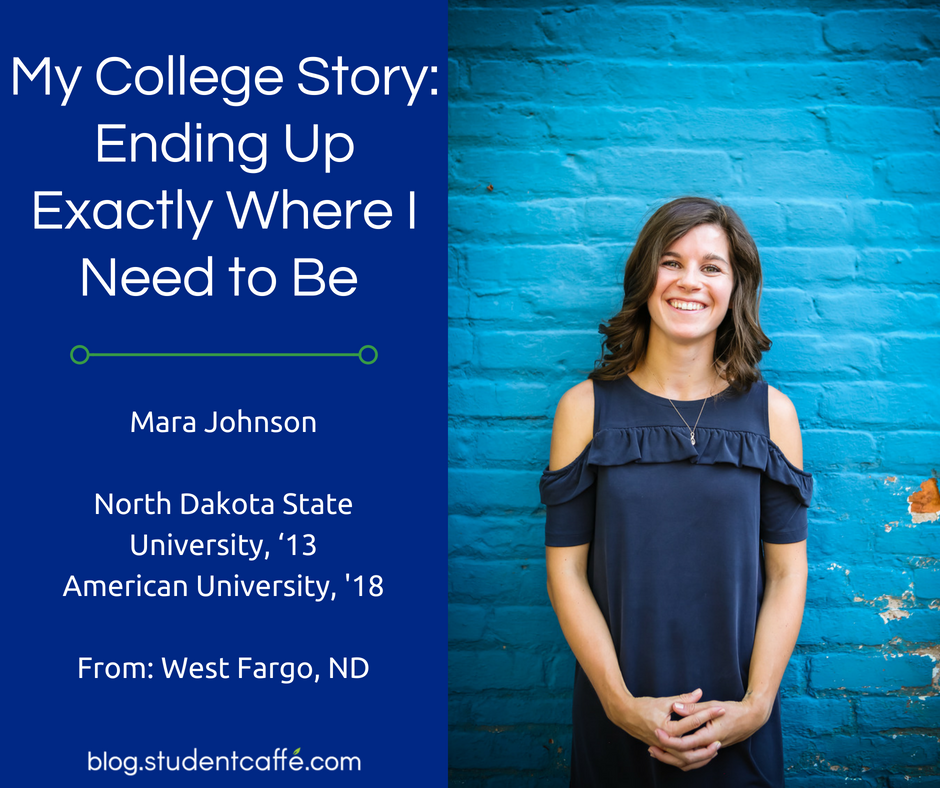 Mara Johnson's College Story: Ending Up Exactly Where I Need to Be